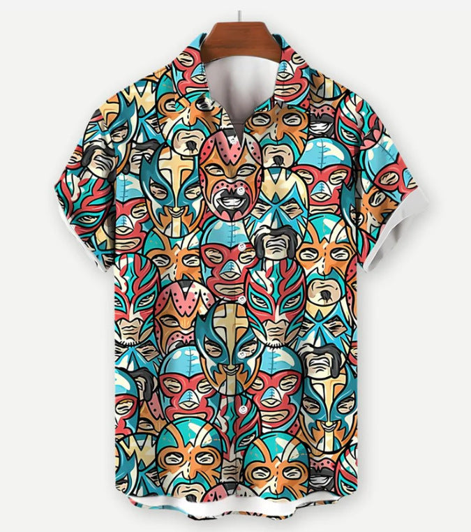 3D Digital Printing Hawaiian Shirt