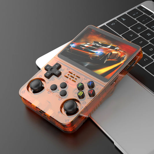 Open Source R36S Retro Handheld Video Game Console Linux System 3.5 Inch IPS Screen Portable Pocket Video Player 64GB 128G Games
