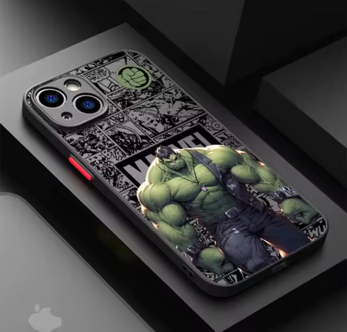 漫威英雄手机壳适用于苹果 iPhone 11 SE 8 14 12 Pro 15 7 Plus 13 Mini XS Max XR 奢华磨砂后盖