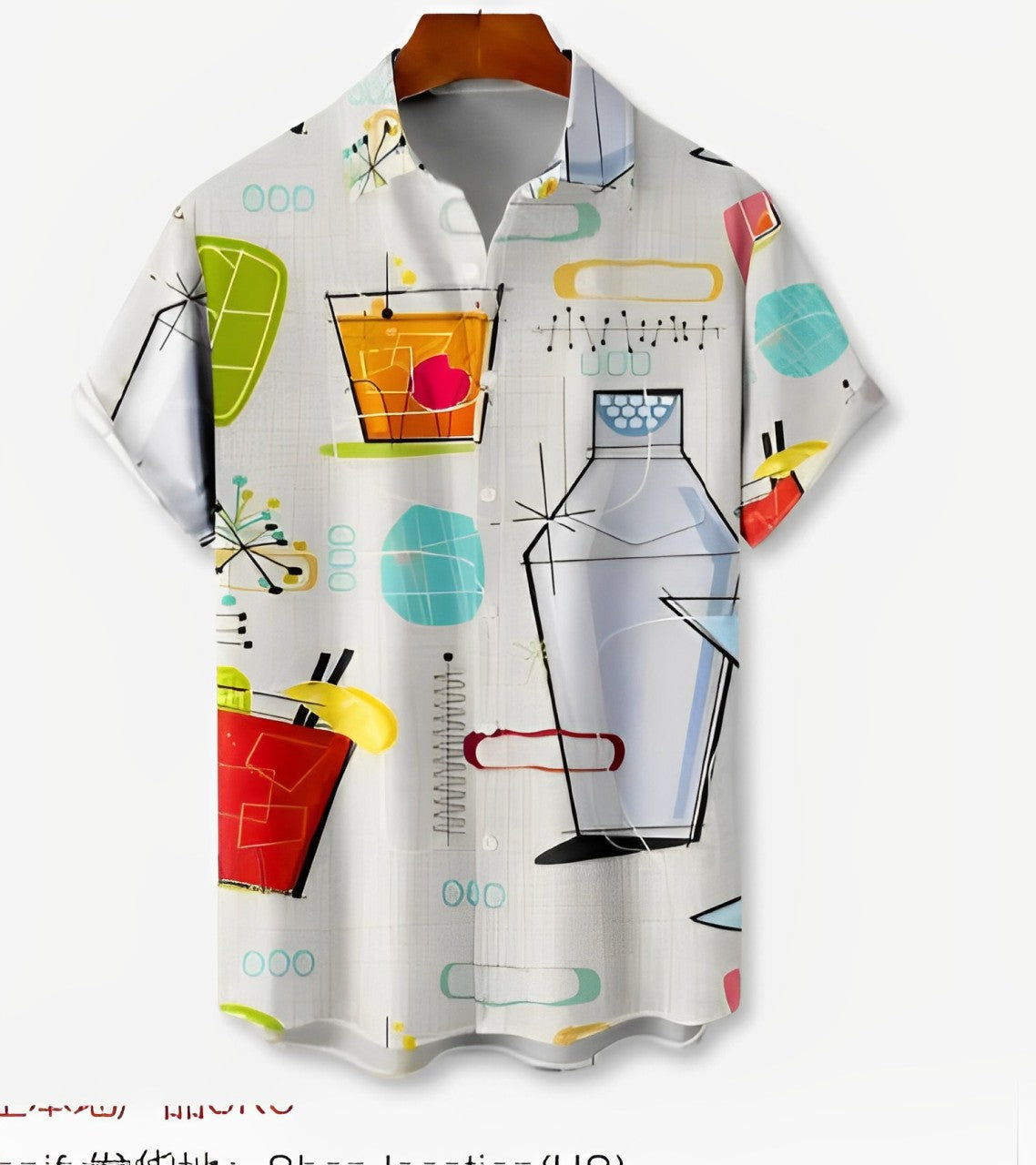 3D Digital Printing Hawaiian Shirt