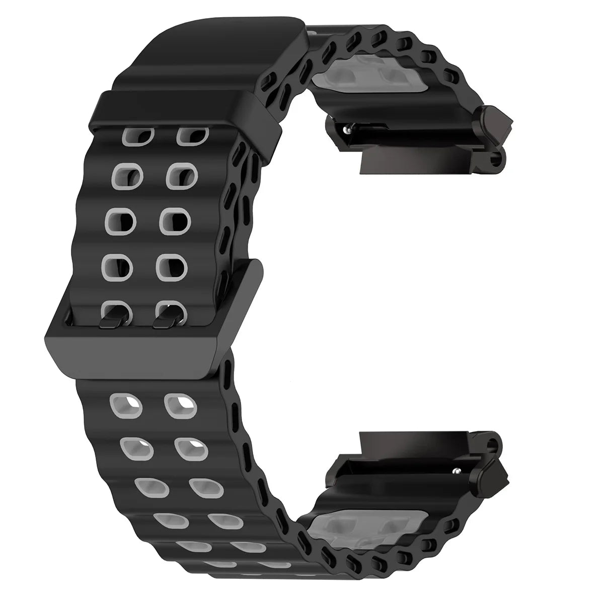 Breathable Silicone Band For Huami Amazfit T-Rex 3 2 Wrist Bracelet Colorful Marine Strap For Amazfit T-Rex Sport Watchband Belt