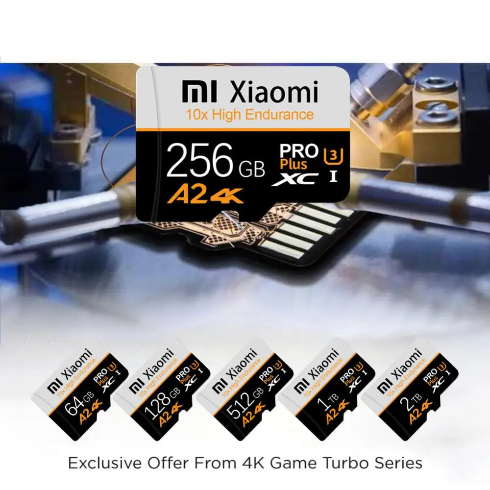 Xiaomi master copy Memory Card 1TB 256GB Mini SD/TF Cards High Speed Micro Flash MemoryCard 2TB 128GB 512GB Extreme Pro Flash Card