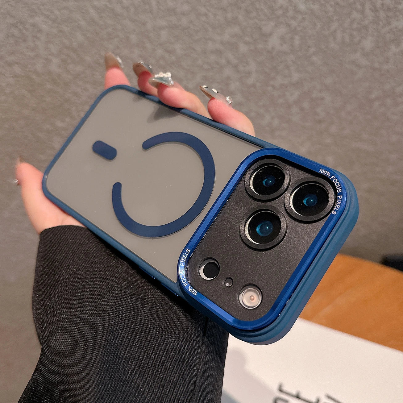 Clear Magnetic Phone Case for iPhone 17 11 12 13 16 Pro Max Air 14 15 16 Plus Magsafe Luxury Wireless Charging Protector Cover