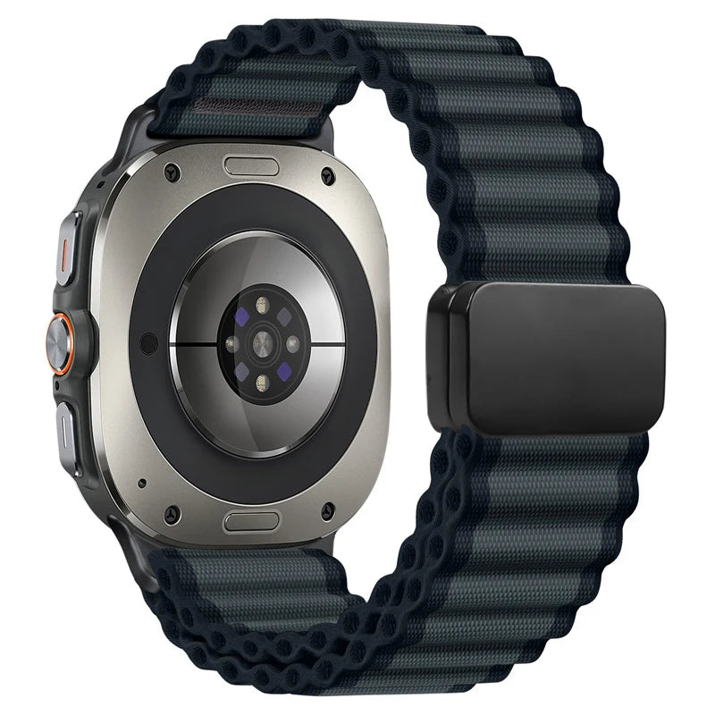 Trail Loop For Samsung Galaxy Watch Ultra Strap 47mm Accessories Sport Nylon Magnetic Bracelet Galaxy Watch7 Ultra 47 mm Bands