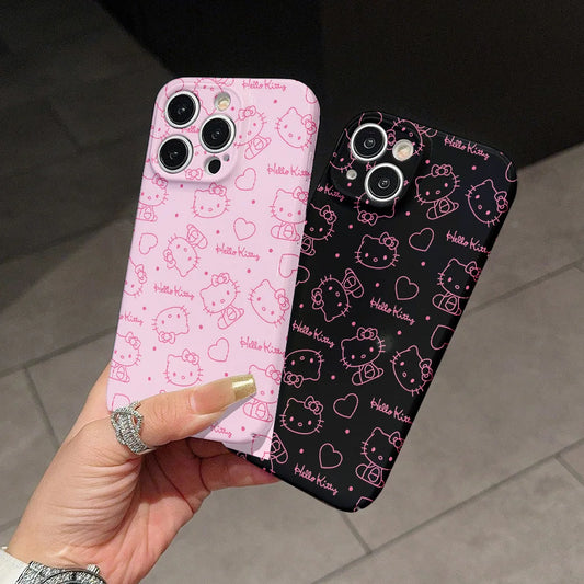 Cute Cartoon Phone Case for Samsung Galaxy S20 S21 S22 S23 FE Note 9 10 Pro Plus Ultra 4G 5G Glossy HD Hard PC Cover