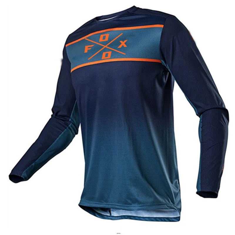 Motochross Mountain Enduro Bike Clothing Moto Downhill T-shirt Ranger Foxo Men's Bike Jersey Mountain Bike Shirt BMX