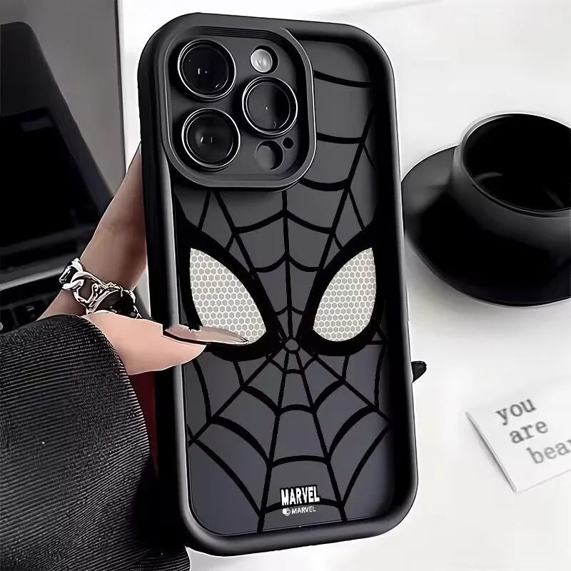 Marvel Spider Man Soft Phone Case for Samsung Galaxy S23 Ultra S22 S21 Plus S20 FE A12 A32 A52 A52S A13 A23 A33 A53 A14 A34 A54