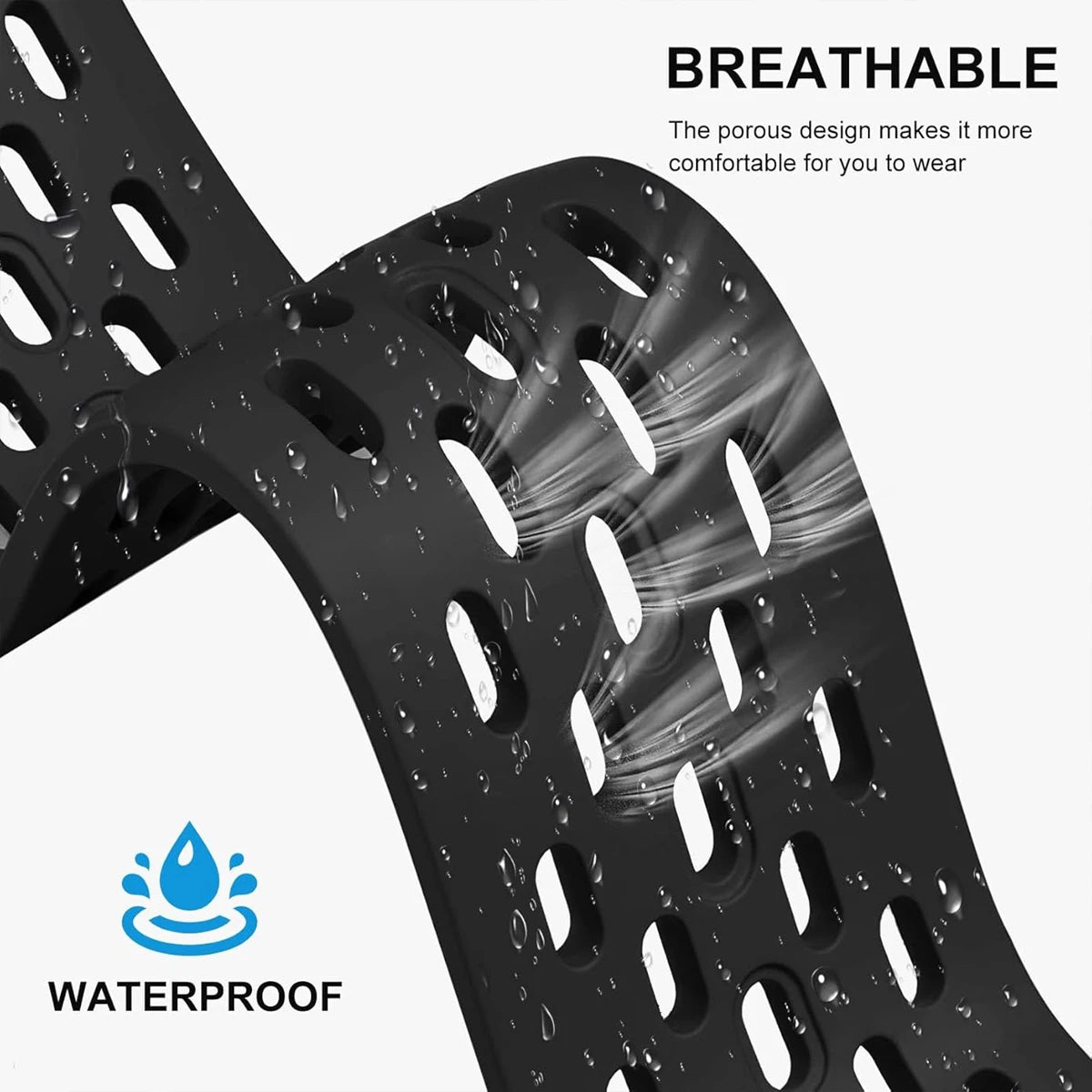 Soft Breathable Silicone Strap For Amazfit T-REX 3 2 Sports Bracelet Watchband For Xiaomi Huami Amazfit Watch T-REX Wrist Band