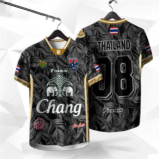 New Summer New Thailand Chang Elephant 3D Printed Short-sleeved Summer Street T Shirt Man High Quality Men's And Women's Tops