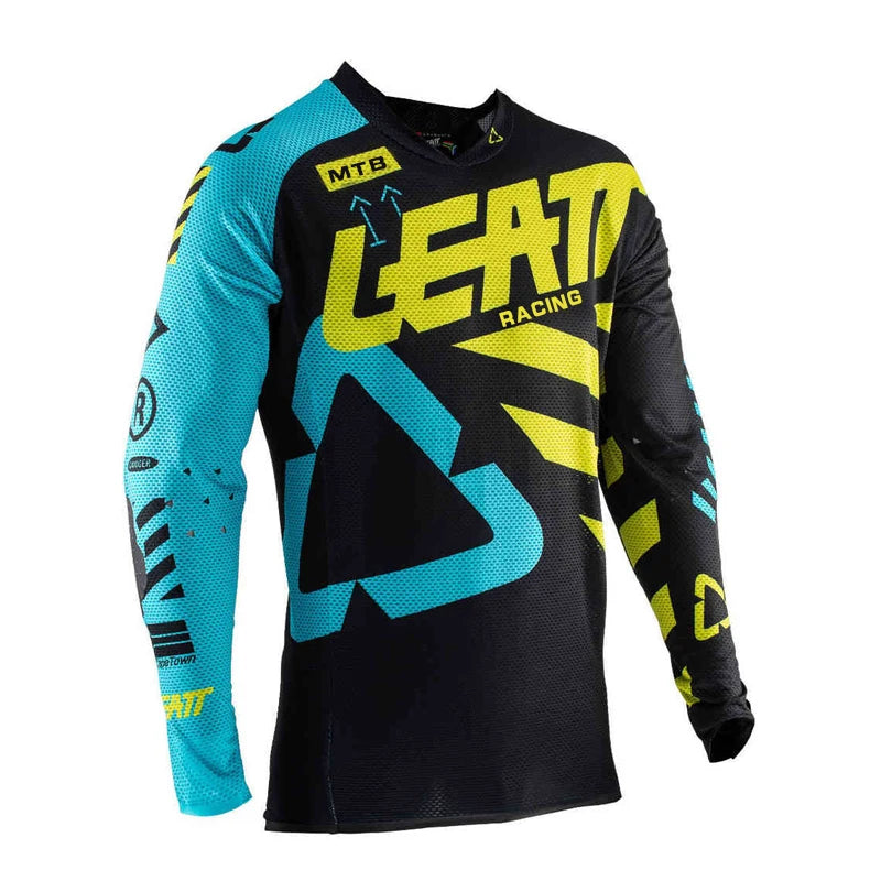 motorcycle mountain bike team downhill jersey Offroad MX bicycle locomotive shirt cross country mountain bike mtb leatt racing