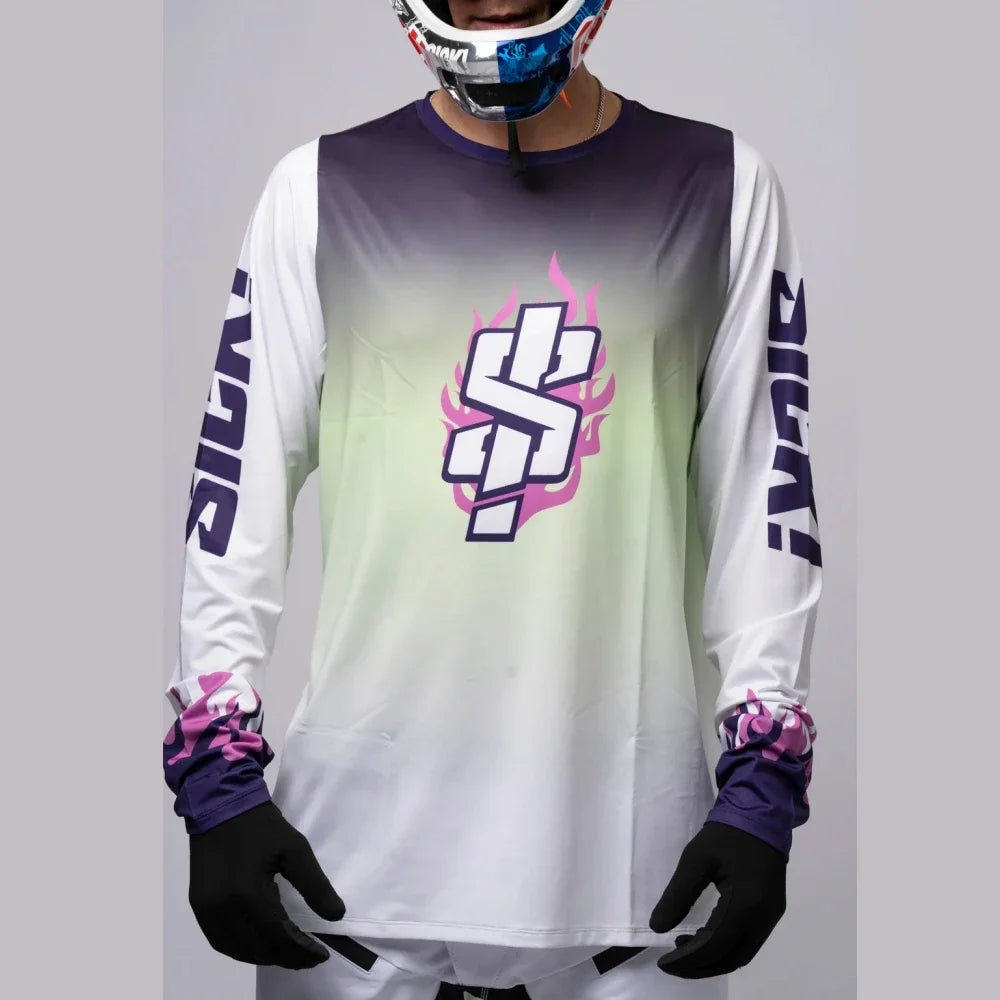 2025 SICK MTB T-Shirt Cycling Jersey Men Downhill Mountain Bike BMX Man Motocross Racing Long Sleeve Motorcycle Clothes Bicycle