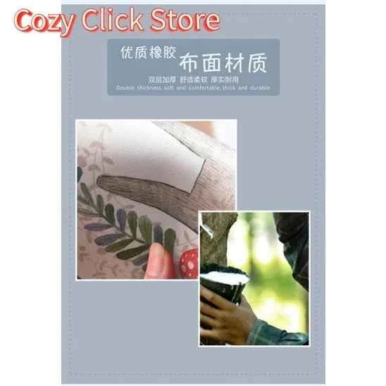 Powerpuff Girl Mouse Pad Oversized Locking Anime Cute Male and Female Student Desk Pad Thicken Office Keyboard Pad