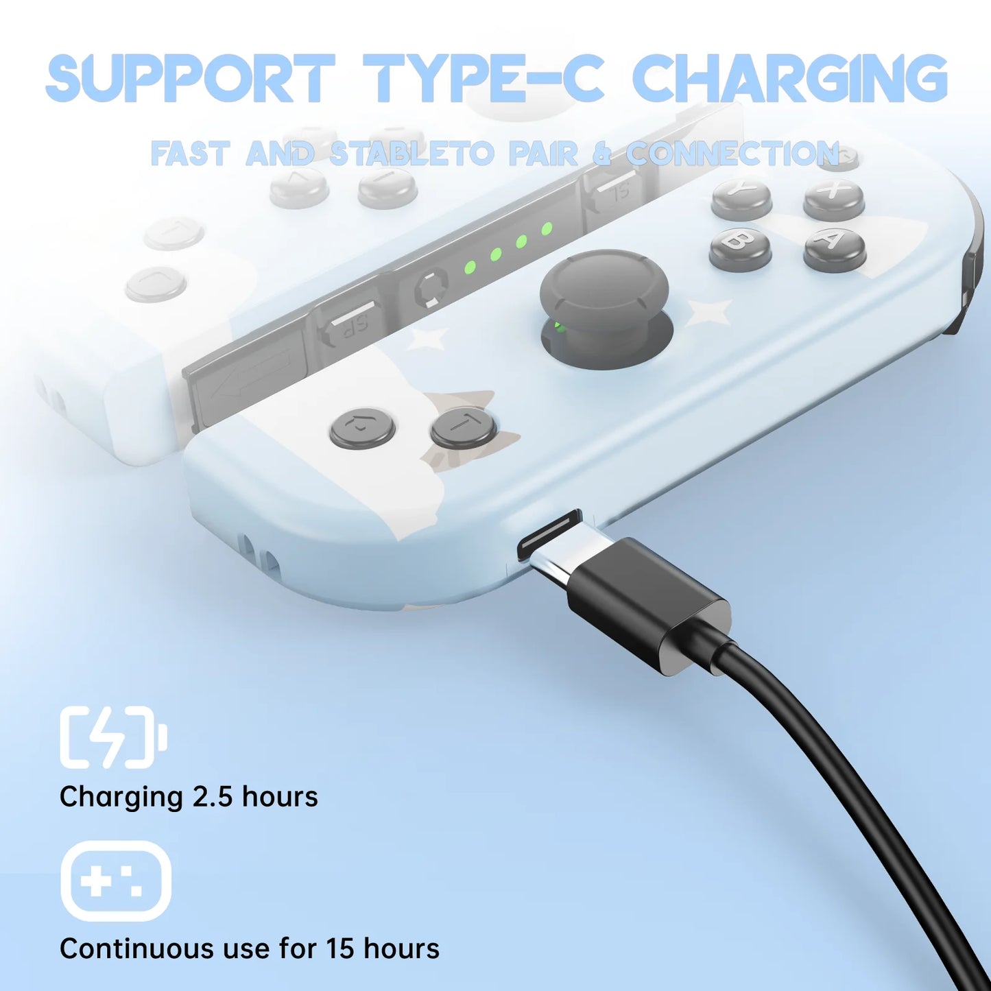For joystick For Switch/Pc Gamer/Android/Video Mini Handheld Wireless Controller Bluetooth Gamepad