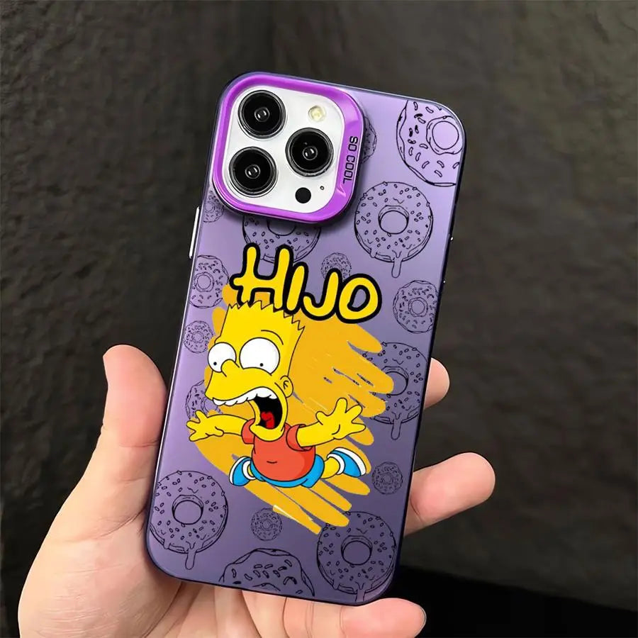 Cartoon Phone Case for iPhone 16 Pro 16 Plus 15 Pro Max 14 13 12 11 XS 14 Pro Max 14Pro 12Pro Soft funda case
