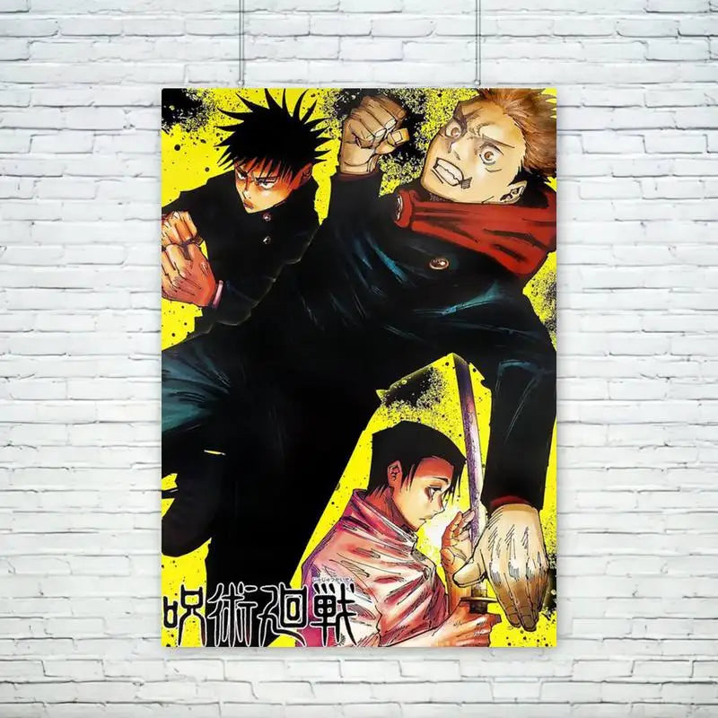 Jujutsu Kaisen Anime POSTER Wall Pictures For Living Room Fall Decor