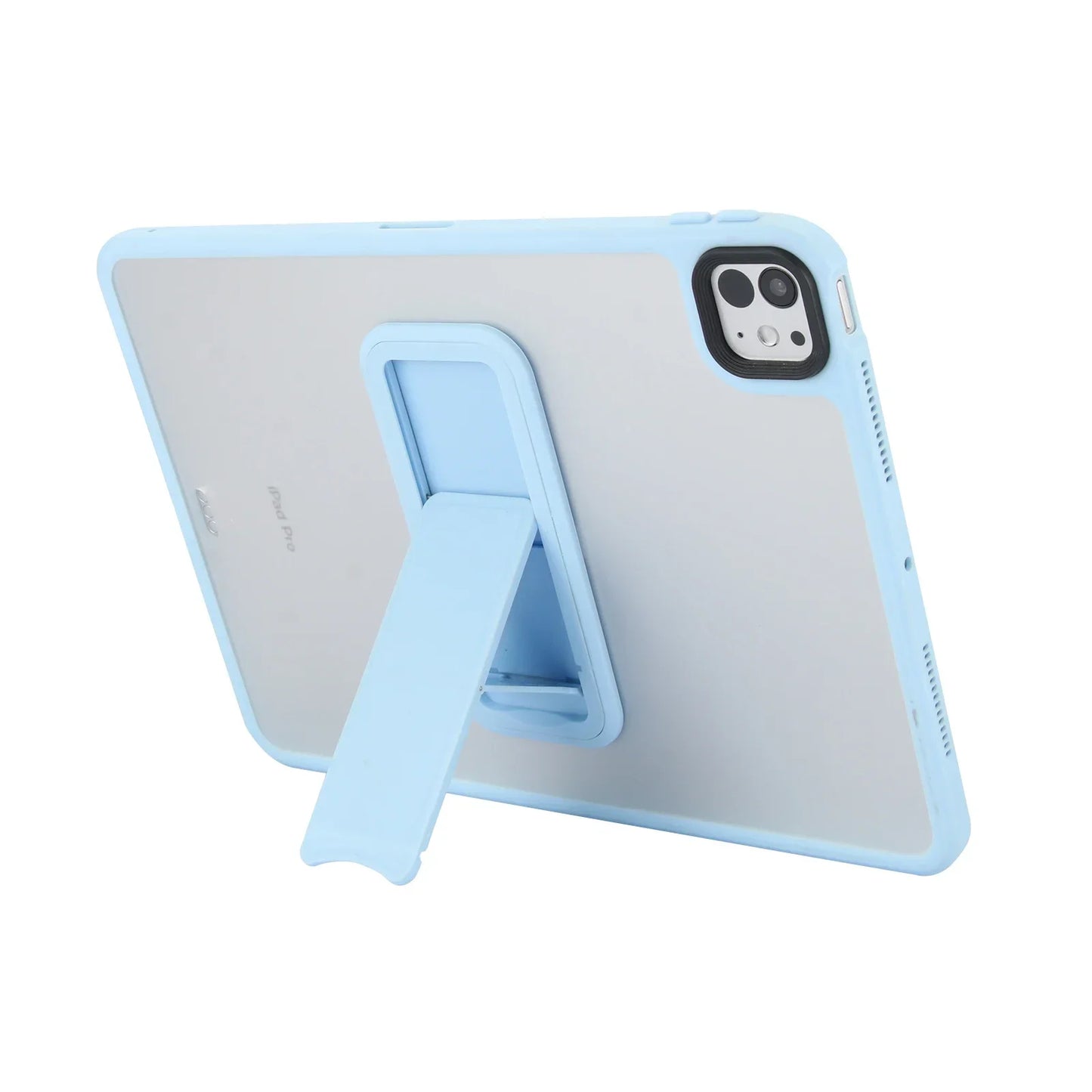 Matte Stand Case For iPad Pro Air 4 5 6 7 8 9th 10th Generation Cases 2024 Translucent 10.2 10.9 11 inch Mini Kickstand Cover