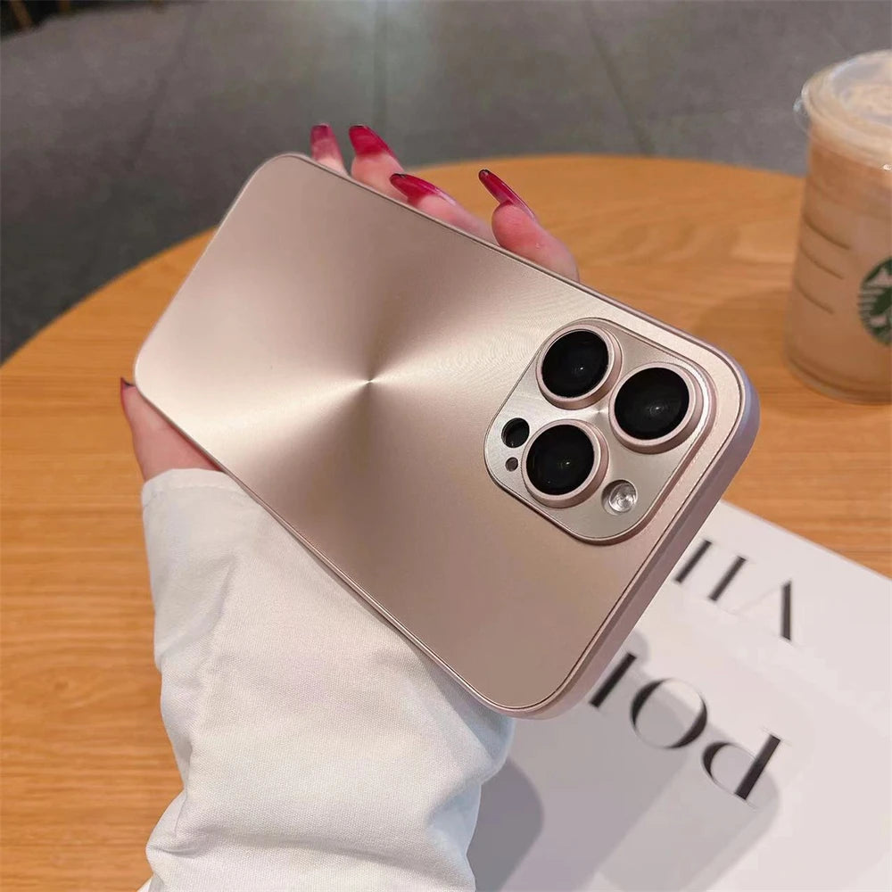 Fashion Bling Laser Aurora Pattern Colorful Phone Case For iPhone 16 14 13 12 11 15 Pro Max Plus Shockproof Bumper Cases Cover