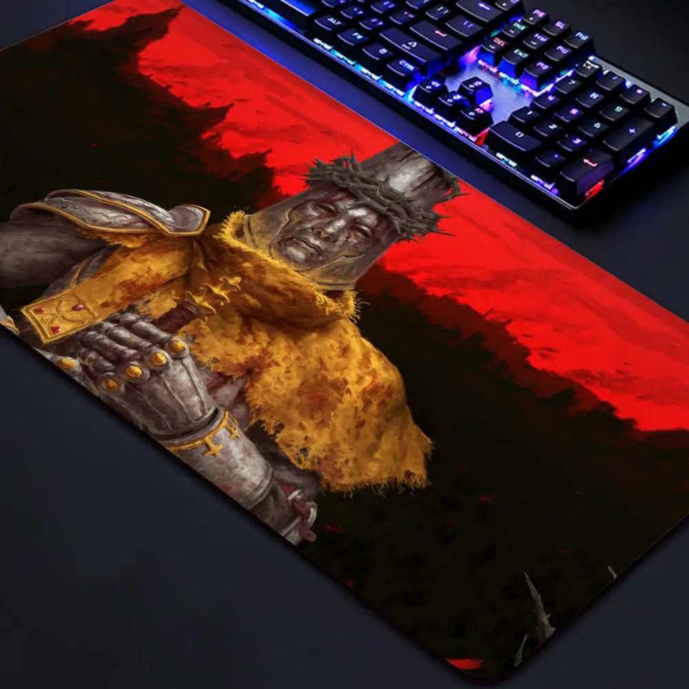Mouse Pad Non-Slip Rubber Edge locking mousepads Game play mats Popular video game B-Blasphemous for notebook PC computer