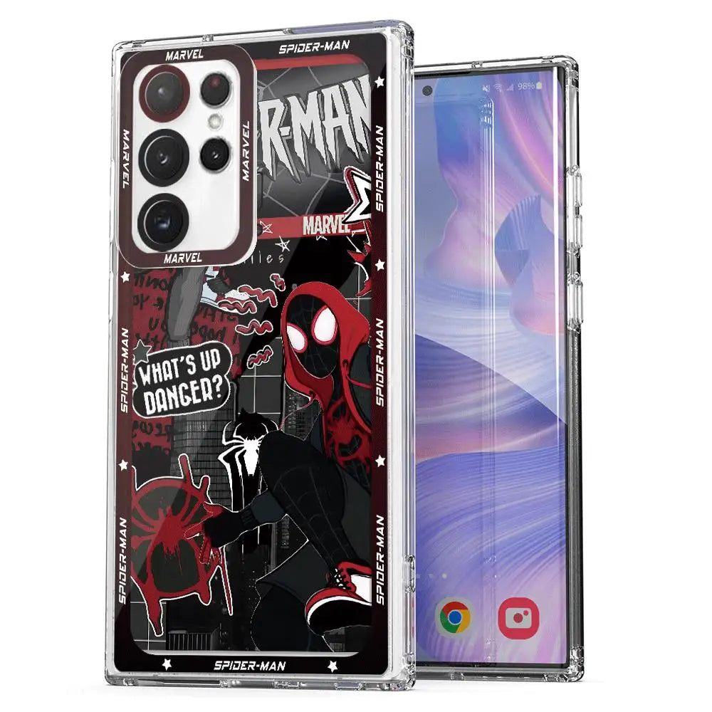 Movie characters spidy man Phone Case for Samsung Galaxy A10s A04 A03 Core A31 A30 A03 A02 A05s A20s A51 A03s A71 A50 Cover