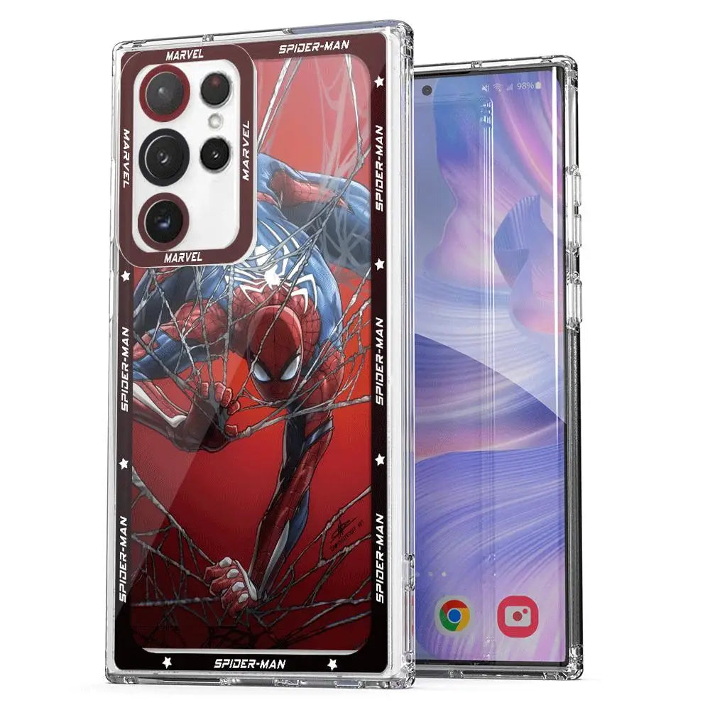 Movie characters spidy man Phone Case for Samsung Galaxy A10s A04 A03 Core A31 A30 A03 A02 A05s A20s A51 A03s A71 A50 Cover