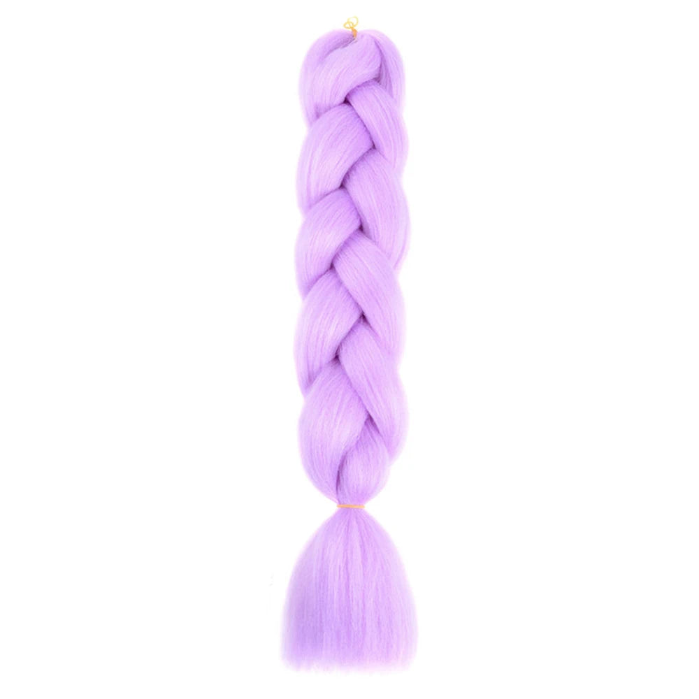 AZQUEEN 24 Inch Jumbo Braids Extensions Synthetic Braiding Hair Afro Ombre Color kanekalon Hair for Children Braid