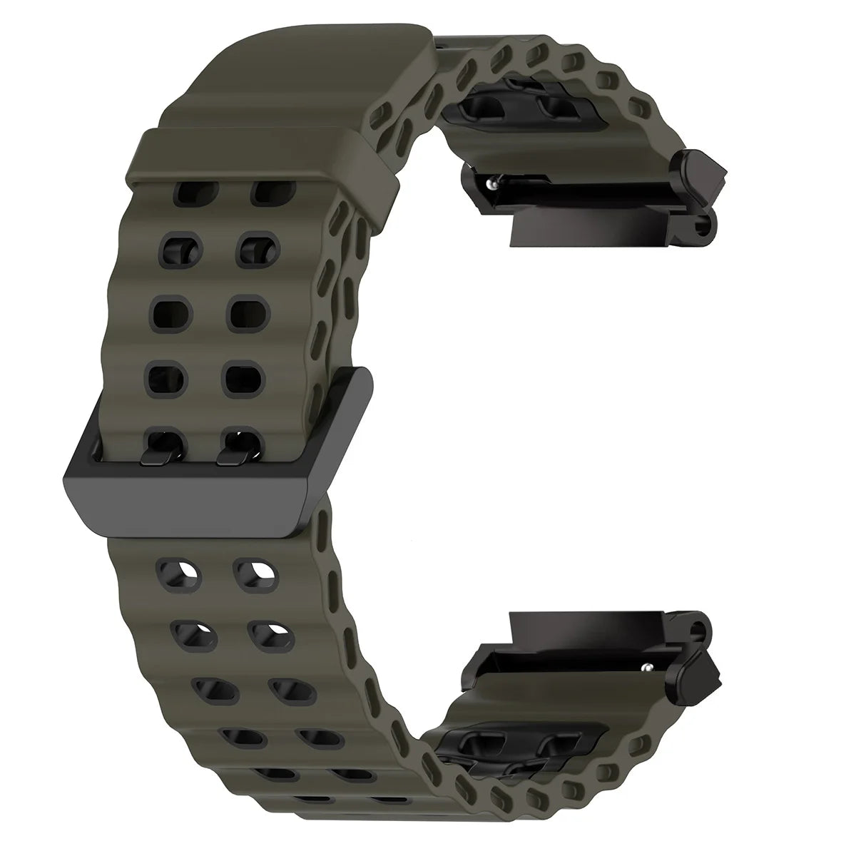 Breathable Silicone Band For Huami Amazfit T-Rex 3 2 Wrist Bracelet Colorful Marine Strap For Amazfit T-Rex Sport Watchband Belt