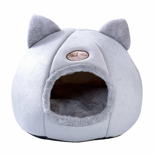 Yellow Pandora cozy pet house bed – Plush, Washable