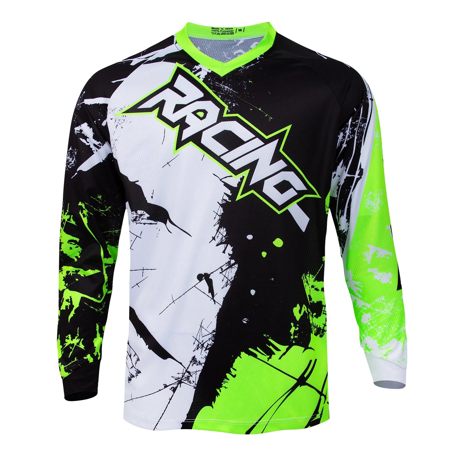 Pro Long Sleeve Motocross Shirt Mountain Bike Downhill Jersey Cross Country Bike Racing Shirt Quick Dry Mountain Bike T-Shirt