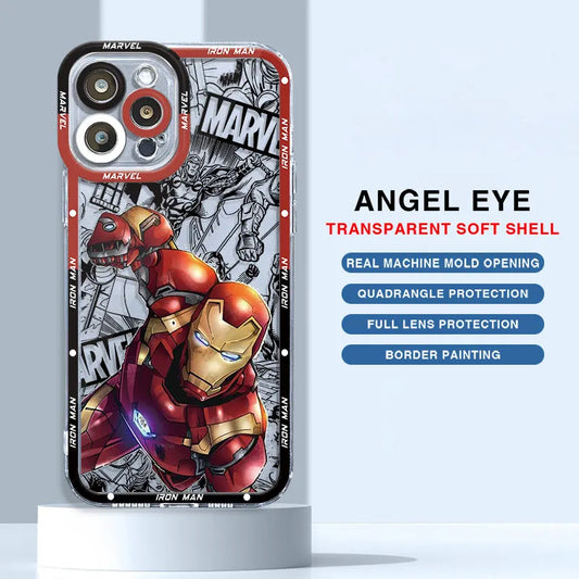 Hollywood Movie characters Case for Samsung Galaxy A33 A54 A13 A14 4G A15 A24 A73 5G A34 A23 A25 Coque Transparent Soft Cover