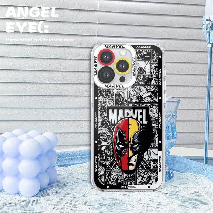 Movie characters Phone Case for iPhone 16 Pro 15 12Pro Max 13 14 Plus 7 8 XS SE 11 16Plus Angle EYE Cover Shell Capa