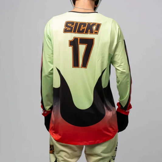 2025 SICK MTB T-Shirt Cycling Jersey Men Downhill Mountain Bike BMX Man Motocross Racing Long Sleeve Motorcycle Clothes Bicycle