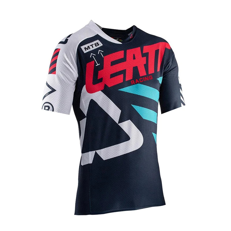 motorcycle mountain bike team downhill jersey Offroad MX bicycle locomotive shirt cross country mountain bike mtb leatt racing