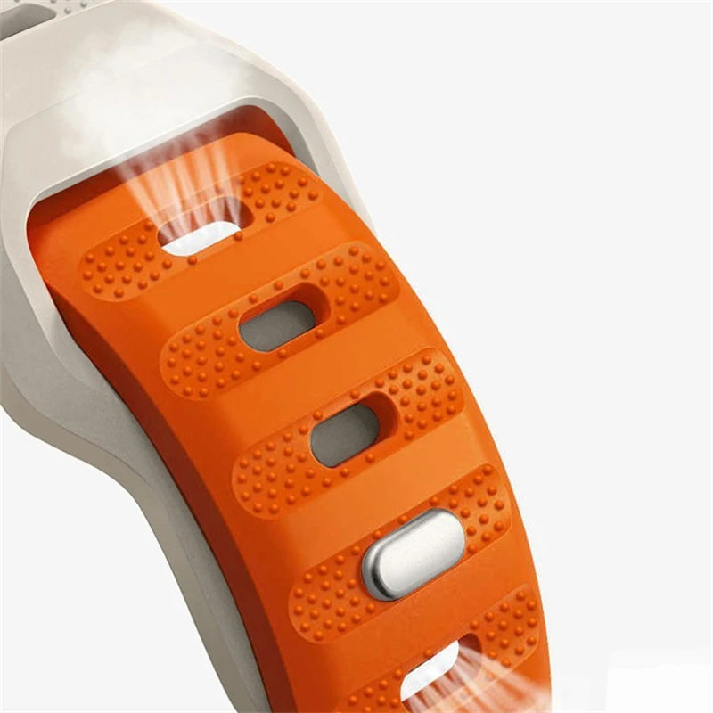 Silicone Strap For Samsung Galaxy Watch Ultra 47mm Watch Band Soft Sport Bracelet Breathable Wristband For Samsung Galaxy Ultra