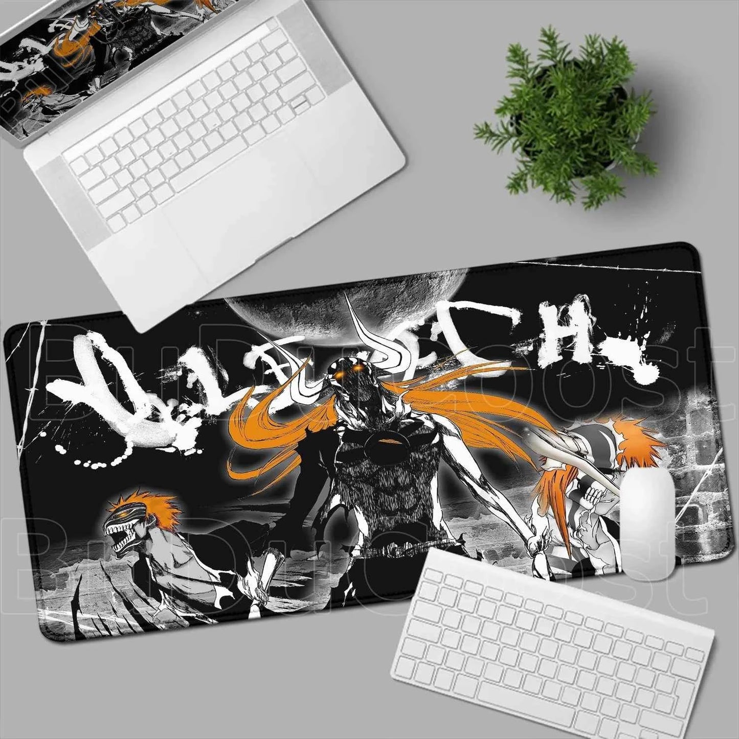 Anime Bleach Mousepad Large Keyboard Table Pad Japan Manga Laptop Office Rubber Soft Deskmat Pc Gamer HD Print Non-Slip Mice Mat