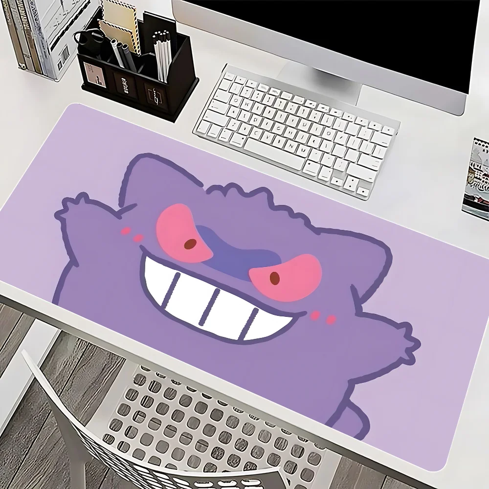 P-Pokemon-G-Gengar Mousepad Mause Pad Mouses Rug Office Accessories Desk Mat Mousepad Keyboard Gaming Pc Mats Xxl Large Carpet