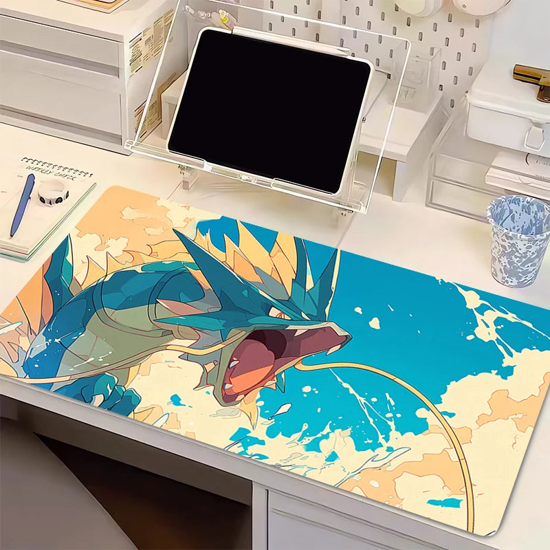 Mouse Pad Gamer Anime Rubber Mini PC Keyboard Laptop P-pokemonS Computer Speed Desktop Mat G-gyarados Gaming Acessories Mousepad