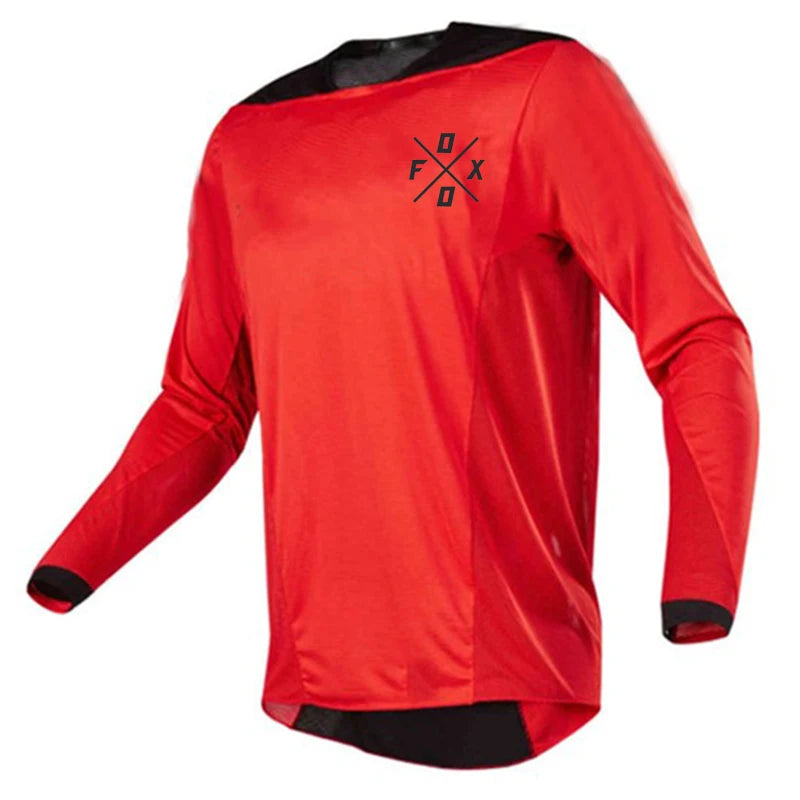 Motochross Mountain Enduro Bike Clothing Moto Downhill T-shirt Ranger Foxo Men's Bike Jersey Mountain Bike Shirt BMX