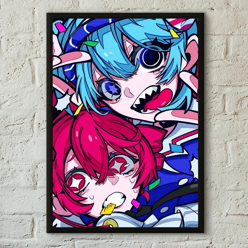 1PC Virtual Idol H-Hatsunes MikU Poster Poster Paper Print Home Living Room Bedroom Entrance Bar Cafe Art Painting Decoration