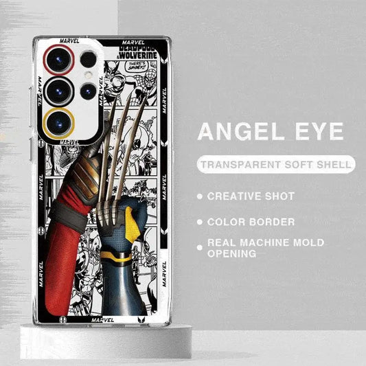 Deadpooll And Wolverinee Clear Phone Case for Samsung Galaxy S24 Ultra S23 S22 S21 10 Plus S20 FE Note 20Ultra Cover