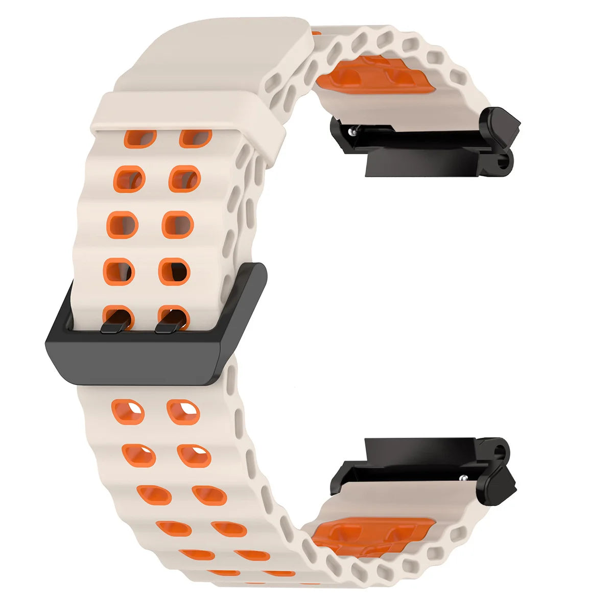 Breathable Silicone Band For Huami Amazfit T-Rex 3 2 Wrist Bracelet Colorful Marine Strap For Amazfit T-Rex Sport Watchband Belt