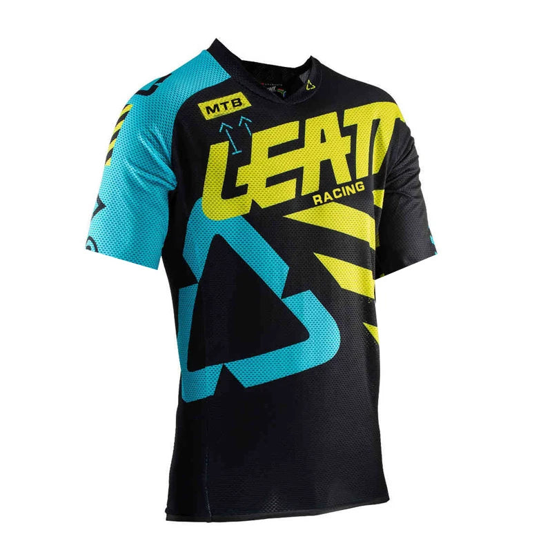 motorcycle mountain bike team downhill jersey Offroad MX bicycle locomotive shirt cross country mountain bike mtb leatt racing