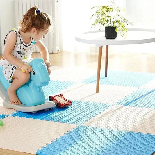 Alfombra de suelo de rompecabezas para bebé, colchón para bebé, manta de espuma EVA para bebé, juguetes educativos, alfombra de juego para niños de 30x1cm, 8-16 Uds.