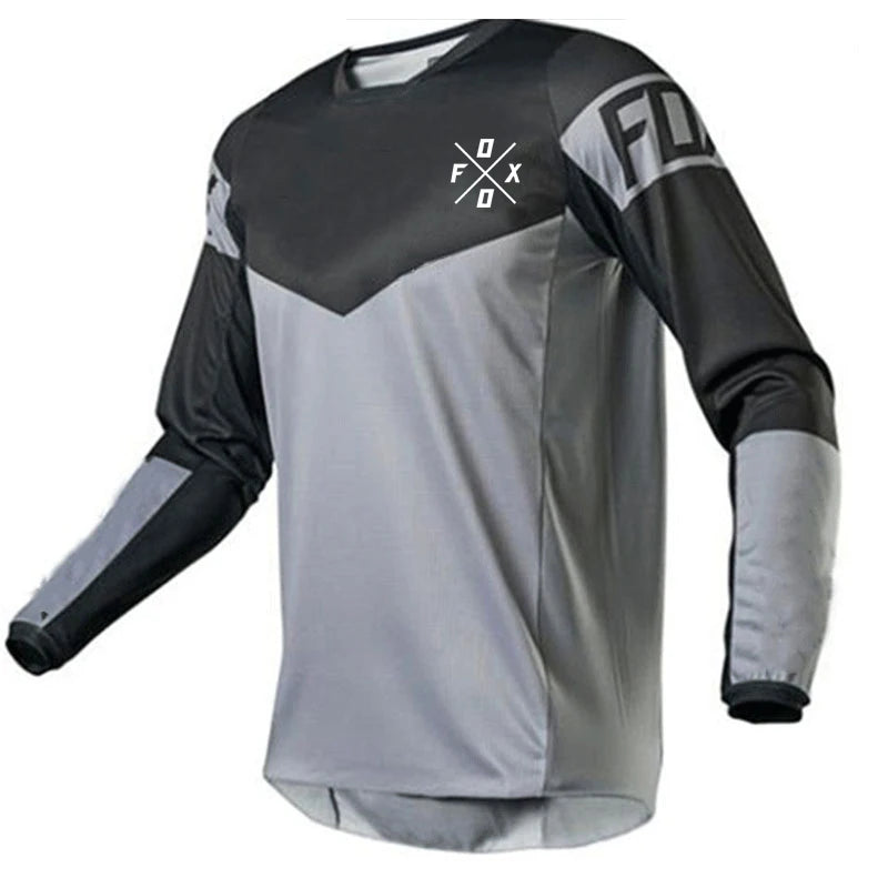 Motochross Mountain Enduro Bike Clothing Moto Downhill T-shirt Ranger Foxo Men's Bike Jersey Mountain Bike Shirt BMX