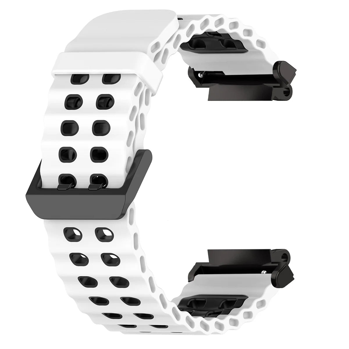 Breathable Silicone Band For Huami Amazfit T-Rex 3 2 Wrist Bracelet Colorful Marine Strap For Amazfit T-Rex Sport Watchband Belt