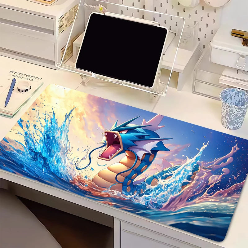 Mouse Pad Gamer Anime Rubber Mini PC Keyboard Laptop P-pokemonS Computer Speed Desktop Mat G-gyarados Gaming Acessories Mousepad