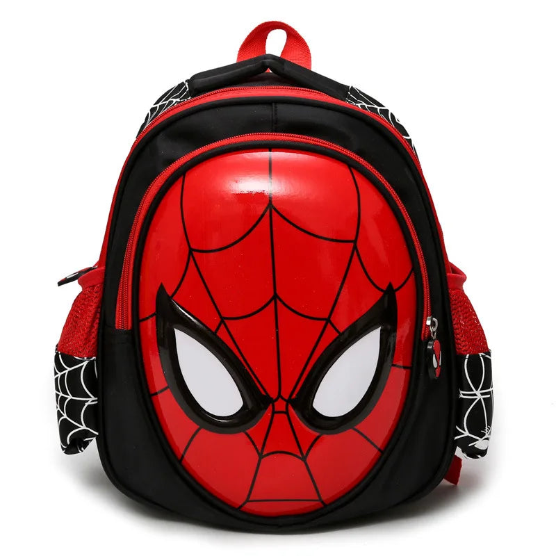 Cartoon Spider Man School Bag 3D Stereo Superhero Pattern Boy Backpack Children Kindergarten Backpack Cute Boys Children Gifts