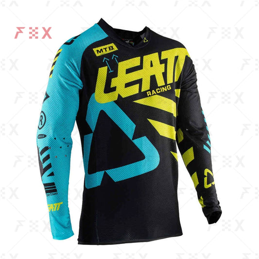 motorcycle mountain bike team downhill jersey Offroad MX bicycle locomotive shirt cross country mountain bike mtb leatt racing