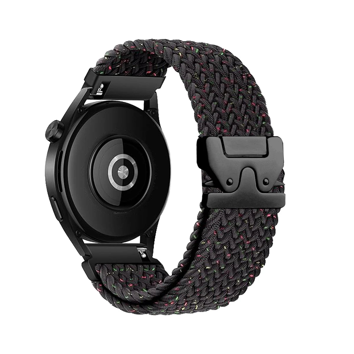 Braided Loop for Fitbit Versa 3/4 Watch Band Parachute Style Buckle Bracelet Correa Elastic Band for Fitbit Versa2/Sense1 2 Band