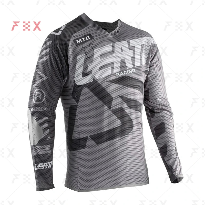 motorcycle mountain bike team downhill jersey Offroad MX bicycle locomotive shirt cross country mountain bike mtb leatt racing