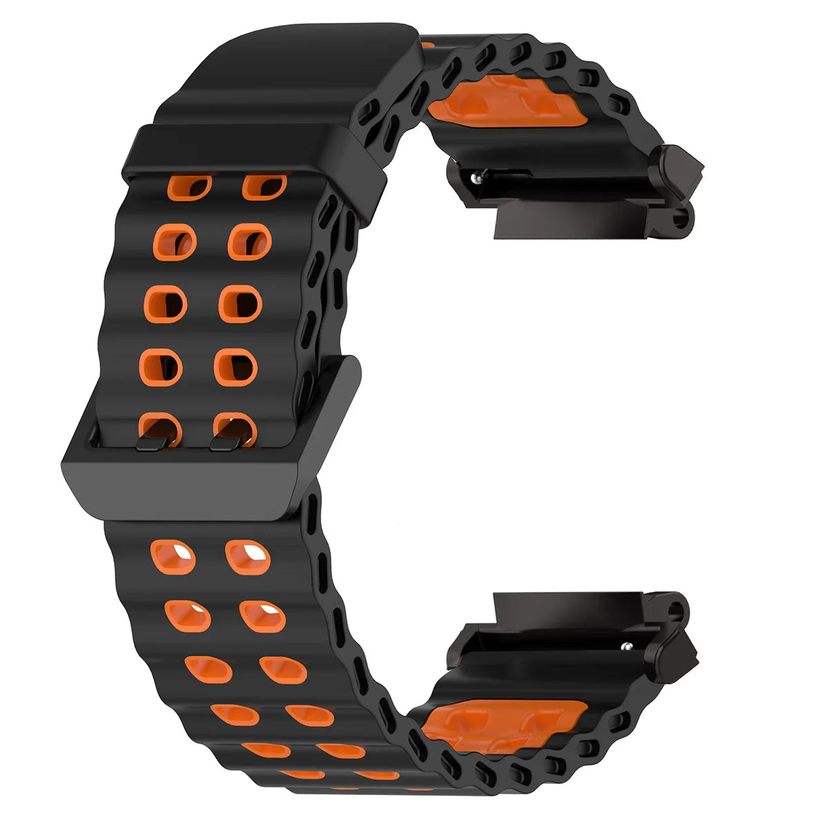 Breathable Silicone Band For Huami Amazfit T-Rex 3 2 Wrist Bracelet Colorful Marine Strap For Amazfit T-Rex Sport Watchband Belt